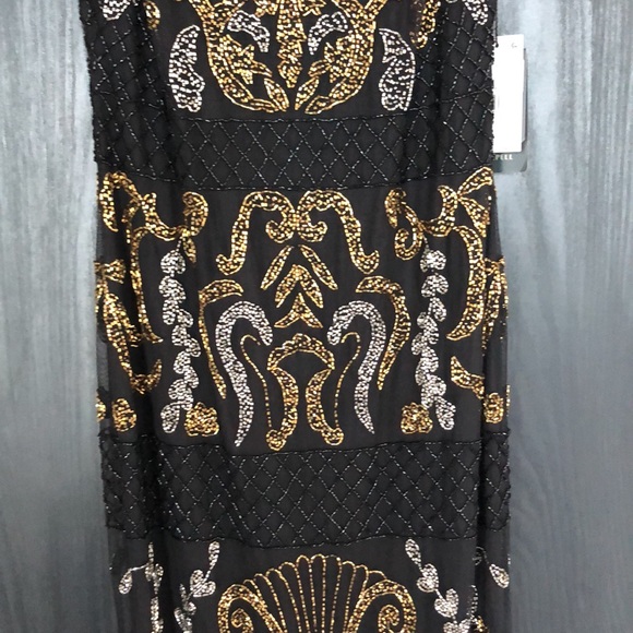 Stunning Adrianna Papell beaded formal gown NWT - Picture 6 of 11